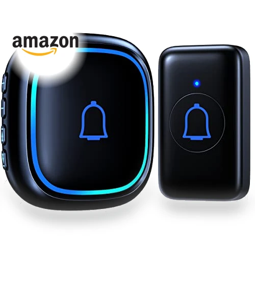 Wireless Doorbell with 56 Chimes, IP66 Waterproof, 1000ft Range — Kits, LetsWill