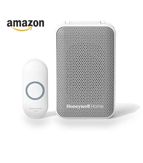 Wireless Doorbell with Strobe Light and Push Button — Push Buttons, Honeywell Home