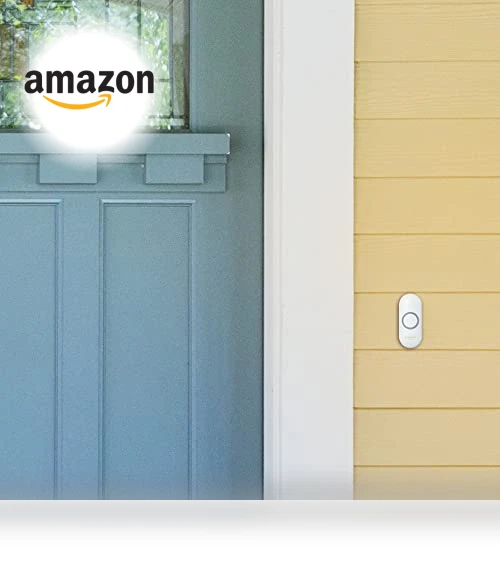 Wireless Doorbell with Strobe Light and Push Button — Push Buttons, Honeywell Home