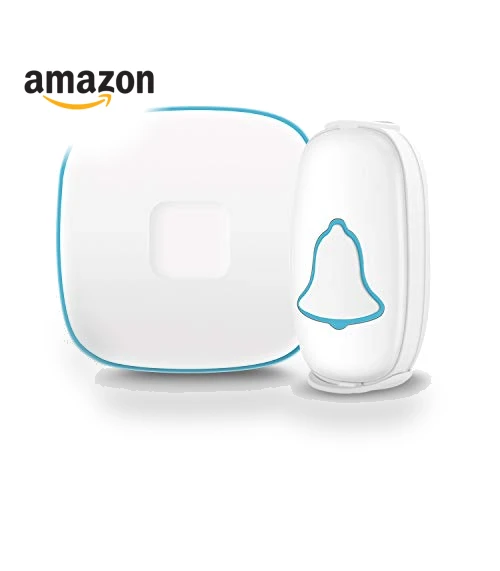 Wireless Doorbell with 38 Melodies and LED Flash, Waterproof, 1000-Foot Range — Kits, BO YING