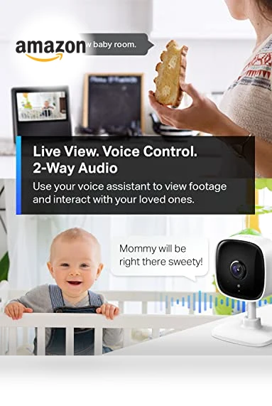 1080P Indoor Security Camera — Smart Home Security, TP-Link