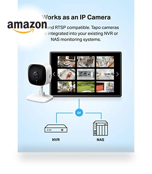 1080P Indoor Security Camera — Smart Home Security, TP-Link