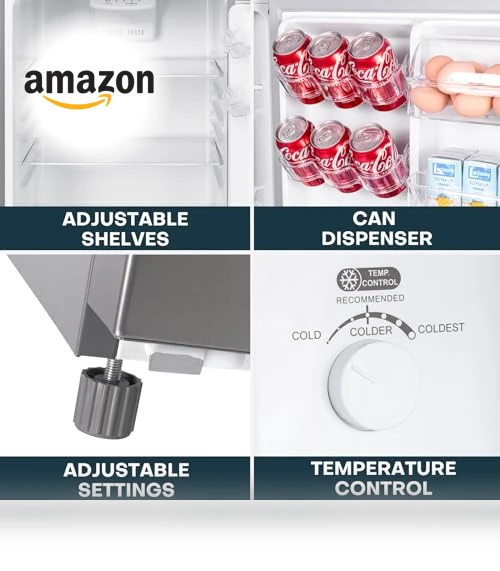 11.6 Cu.Ft. Double Door Refrigerator with Top Freezer — Cooling Solutions, Upstreman