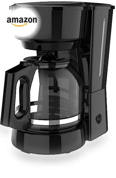 12-Cup Coffee Maker with Easy On/Off Switch, Non-Drip Carafe — Coffee Makers, BLACK+DECKER