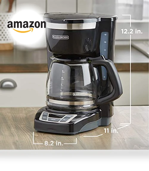 12-Cup Digital Coffee Maker — Coffee & Espresso Combos, BLACK+DECKER