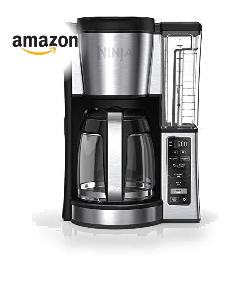 12-Cup Programmable Coffee Brewer with Adjustable Warm Plate — Coffee Makers, Ninja