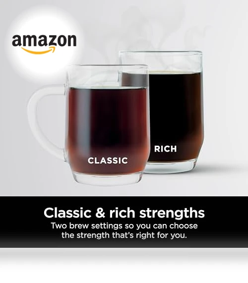 12-Cup Programmable Coffee Brewer with Adjustable Warm Plate — Coffee Makers, Ninja