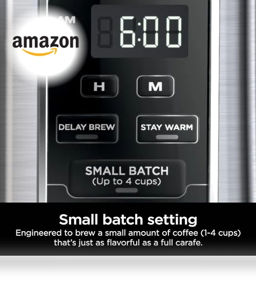 12-Cup Programmable Coffee Brewer with Adjustable Warm Plate — Coffee Makers, Ninja