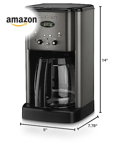 12 Cup Programmable Coffee Maker with Reusable Filter — Coffee & Espresso Combos, Cuisinart