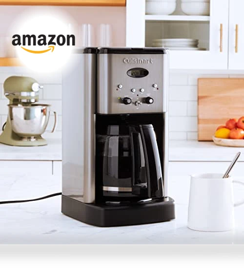 12 Cup Programmable Coffee Maker with Reusable Filter — Coffee & Espresso Combos, Cuisinart