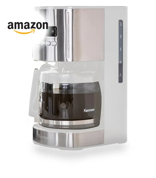 12 Cup Programmable Drip Coffee Maker with Reusable Filter — Coffee Makers, Koolatron