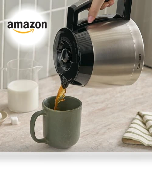 12-Cup Programmable Coffee Maker with Thermal Carafe — Coffee Makers, Cuisinart