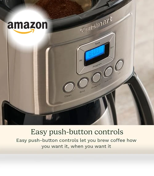 12-Cup Programmable Coffee Maker with Thermal Carafe — Coffee Makers, Cuisinart