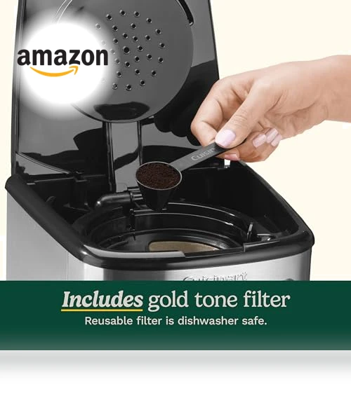 14-Cup Programmable Coffee Maker with Glass Carafe — Coffee & Espresso Combos, Cuisinart