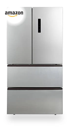 Full Size Counter Depth Refrigerator with Two Freezer Drawers, 17.9 cu ft — Cooling Solutions, Hamilton Beach