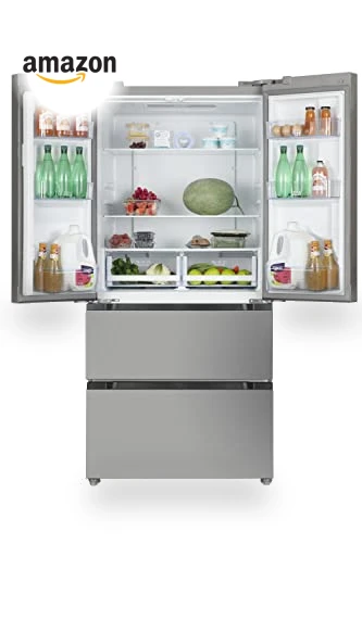 Full Size Counter Depth Refrigerator with Two Freezer Drawers, 17.9 cu ft — Cooling Solutions, Hamilton Beach