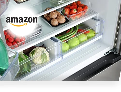 Full Size Counter Depth Refrigerator with Two Freezer Drawers, 17.9 cu ft — Cooling Solutions, Hamilton Beach
