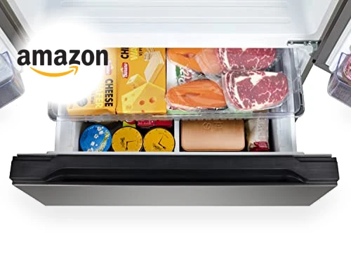 Full Size Counter Depth Refrigerator with Two Freezer Drawers, 17.9 cu ft — Cooling Solutions, Hamilton Beach