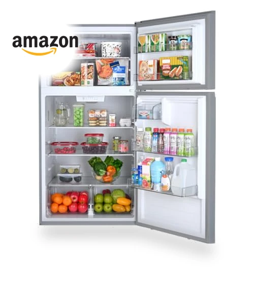 33 in. 20.5 cu. ft. Capacity Refrigerator/Freezer with Adjustable Shelving — Cooling Solutions, Kenmore