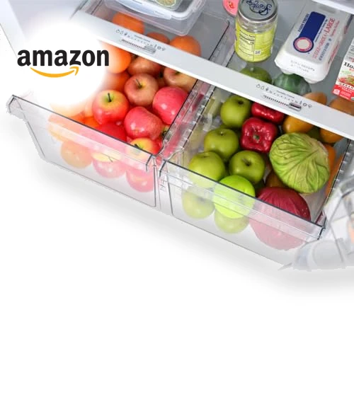 33 in. 20.5 cu. ft. Capacity Refrigerator/Freezer with Adjustable Glass Shelving — Cooling Solutions, Kenmore