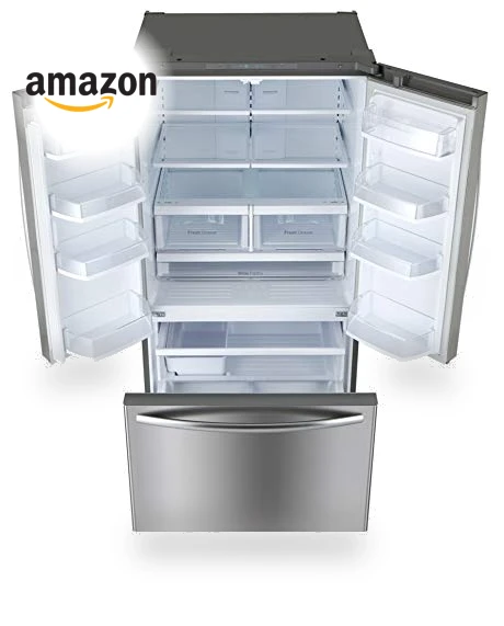 French Door Non-Dispenser Refrigerator, 26.1 Cu.Ft, Stainless Steel — Cooling Solutions, Winia