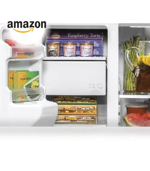 36 Inch Side by Side Refrigerator with LED Lighting and Hidden Hinge — Cooling Solutions, GE