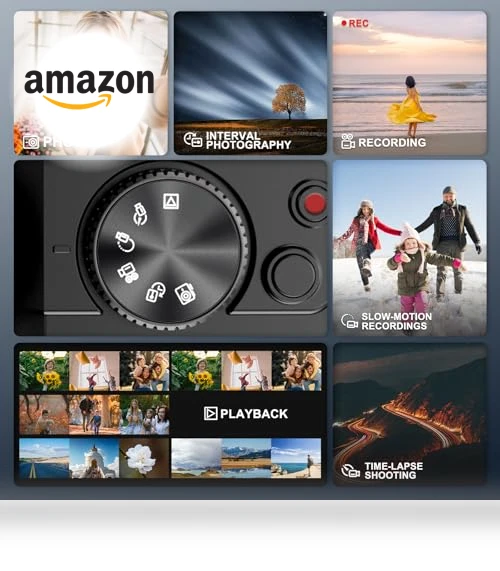 48MP WiFi Digital Camera with 4K Video, 16X Zoom, Wide Angle & Macro Lens — Professional DSLR Cameras, NBDDIGITAL