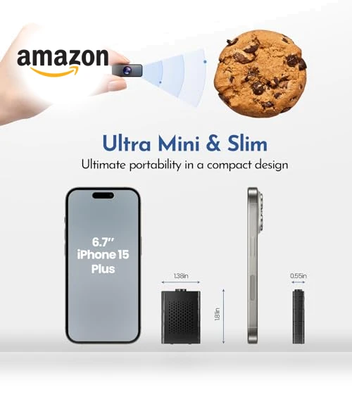 4K HD Mini WiFi Camera with Motion Detection — Smart Home Security, Braload