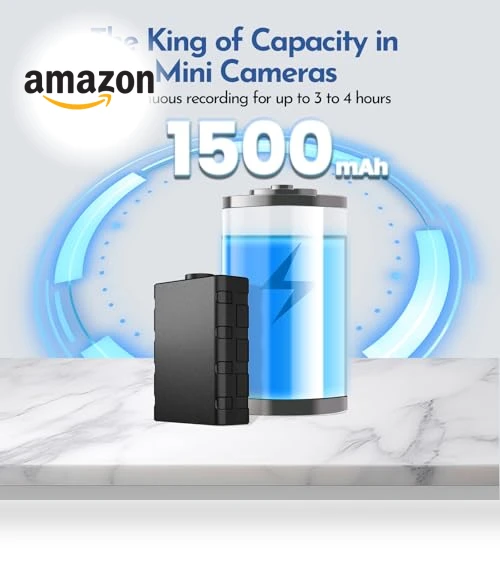 4K HD Mini WiFi Camera with Motion Detection — Smart Home Security, Braload