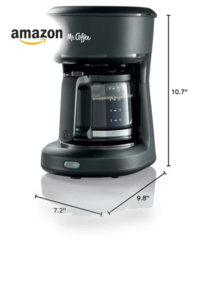 5-Cup Mini Brew Switch Coffee Maker — Coffee & Espresso Combos, Mr. Coffee