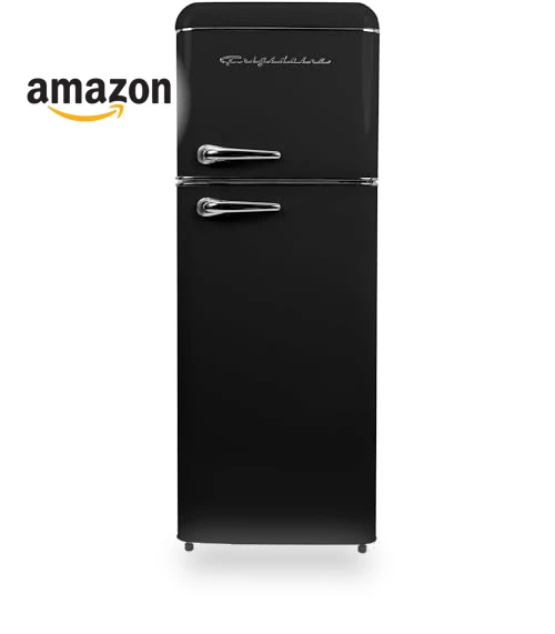 2 Door Apartment Size RETRO Refrigerator with Top Freezer, 7.5 cu ft — Cooling Solutions, Frigidaire