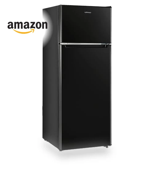 7.7 Cu.Ft. Double Door Refrigerator with Freezer, Adjustable Thermostat, Large Capacity — Cooling Solutions, Upstreman