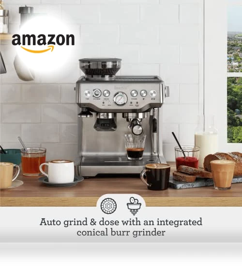 Barista Express Espresso Machine with Integrated Grinder — Coffee & Espresso Combos, Breville