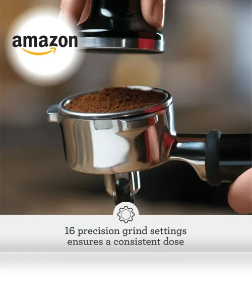 Barista Express Espresso Machine with Integrated Grinder — Coffee & Espresso Combos, Breville