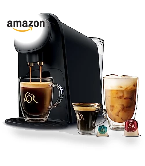 Coffee and Espresso Machine Combo with Milk Frother — Coffee & Espresso Combos, L'OR