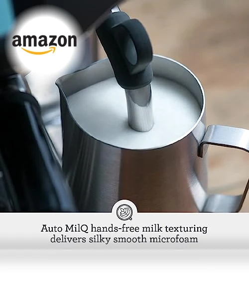 Barista Touch Espresso Machine with Grinder & Auto Milk Frother — Coffee & Espresso Combos, Breville