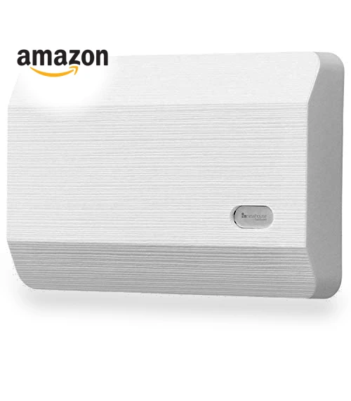 Wired Doorbell Chime with Two Sounds, White — Chimes, Newhouse Hardware