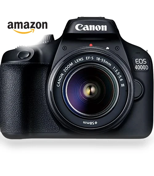 DSLR Camera Bundle with 18-55mm Lens, 64GB Memory, and Accessories (Renewed) — Professional DSLR Cameras, Canon