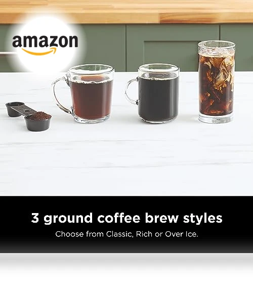 Espresso & Coffee Maker Barista System with Built-in Frother — Coffee & Espresso Combos, Ninja