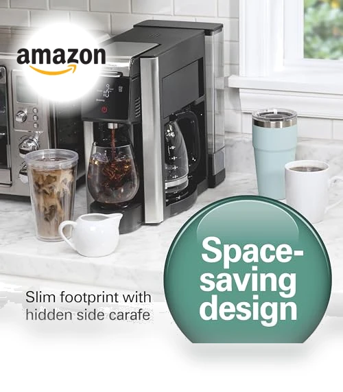 FlexBrew Advanced 5-in-1 Programmable Coffee Maker — Coffee & Espresso Combos, Hamilton Beach