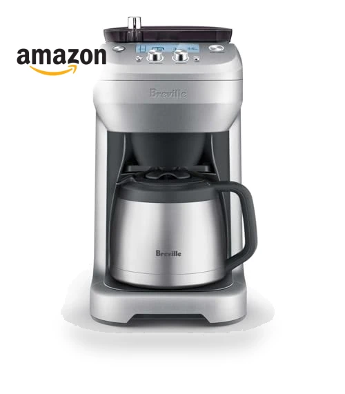 Grind Control Coffee Maker With Integrated Grinder, Thermal Carafe — Electric Blade Coffee Grinders, Breville