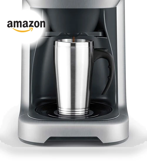 Grind Control Coffee Maker With Integrated Grinder, Thermal Carafe — Electric Blade Coffee Grinders, Breville