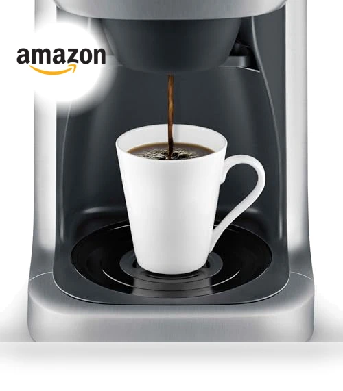 Grind Control Coffee Maker With Integrated Grinder, Thermal Carafe — Electric Blade Coffee Grinders, Breville