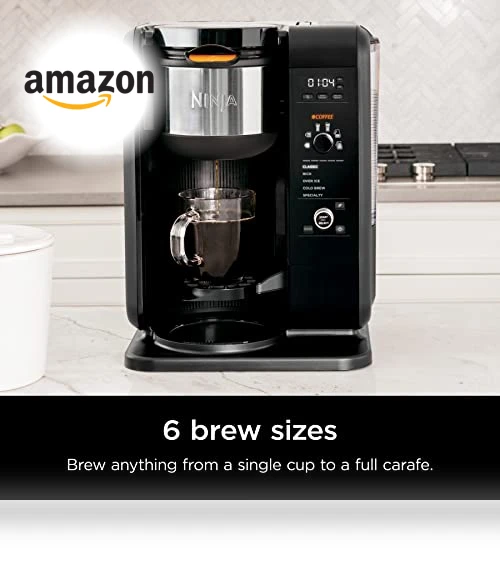 Hot and Cold Brewed System, Tea & Coffee Maker with Auto-iQ — Chilled Brew Essentials, Ninja