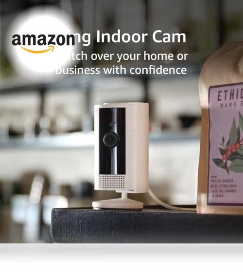 Indoor Security Camera 1080p HD with Color Night Vision — Cameras & Monitors, Ring