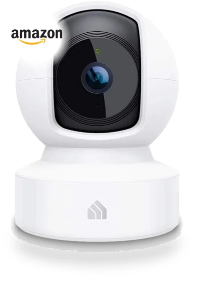 Indoor Pan/Tilt Smart Security Camera, 1080p HD with Night Vision, Motion Detection — Smart Home Security, TP-Link