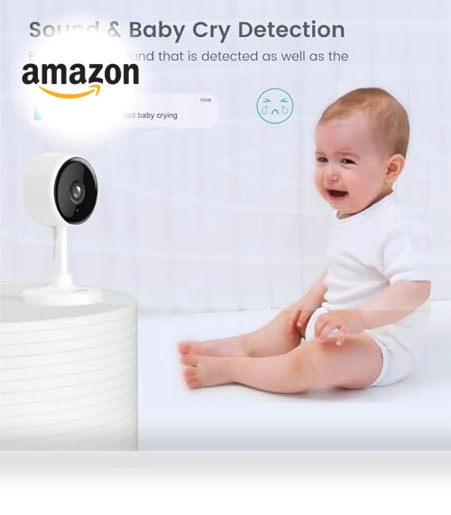 Indoor Security Camera with Night Vision, 2K Resolution, Motion Detection — Security Cameras, लिटोकैम