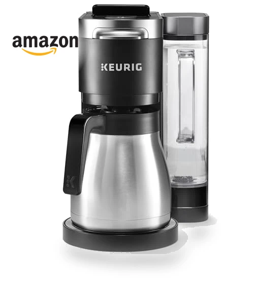 Single Serve & Carafe Coffee Maker with Programmable Auto Brew — Coffee & Espresso Combos, Keurig