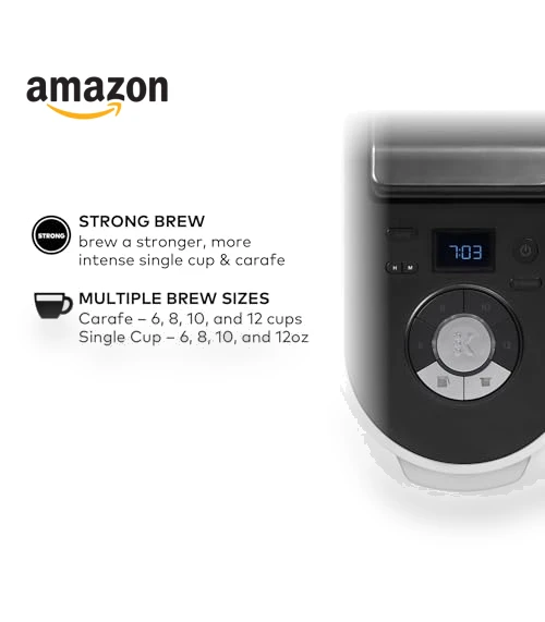 Single Serve & Carafe Coffee Maker with Programmable Auto Brew — Coffee & Espresso Combos, Keurig