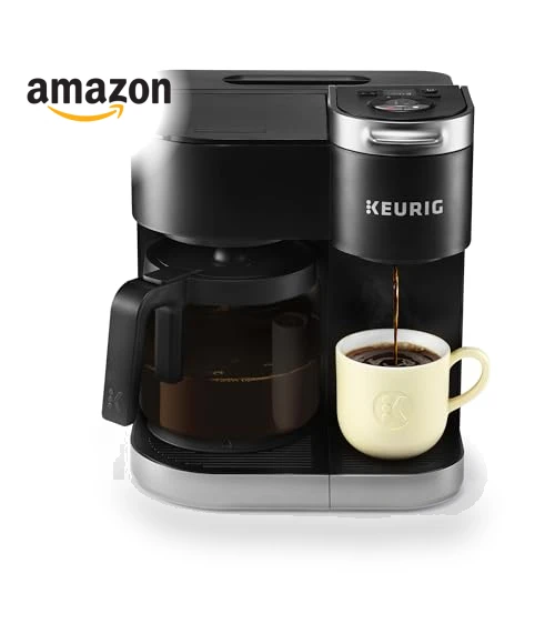 Single Serve & Carafe Coffee Maker, Multiple Brew Sizes, Programmable Auto Brew — Single-Cup Coffee Makers, Keurig